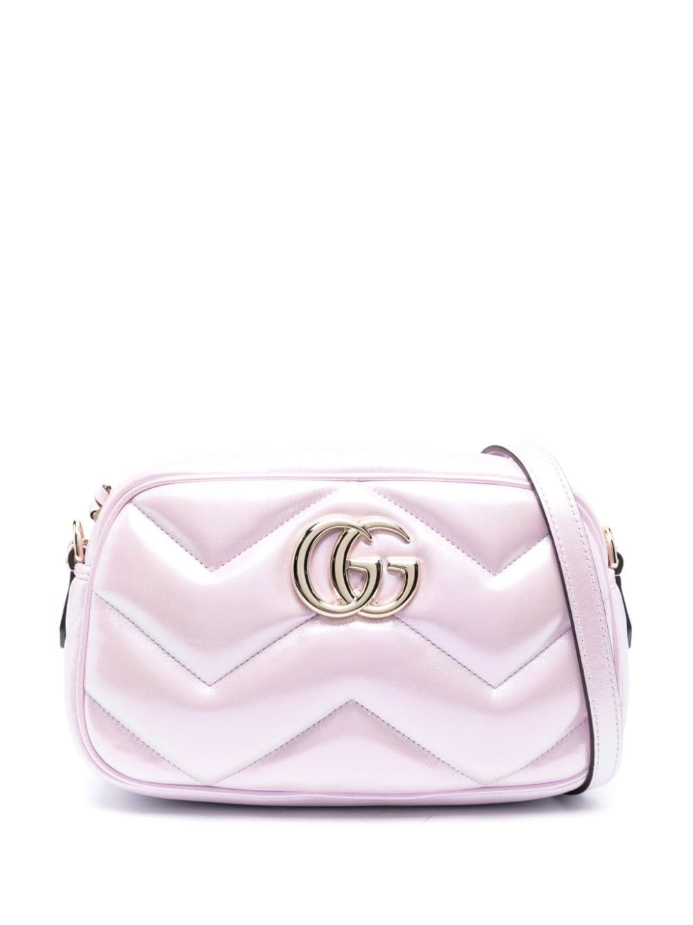 Gg marmont small leather shoulder bag - 1