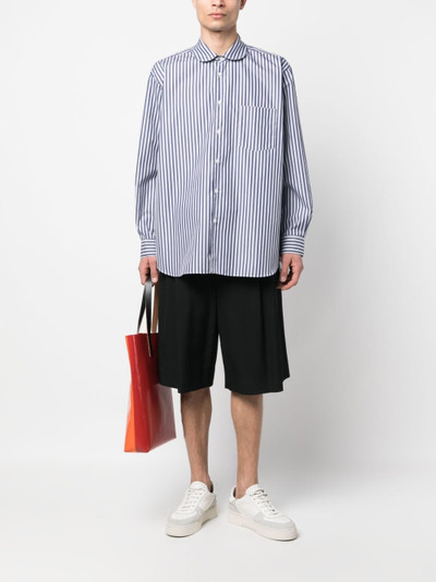 Comme des Garçons SHIRT stripe-print long sleeves shirt outlook