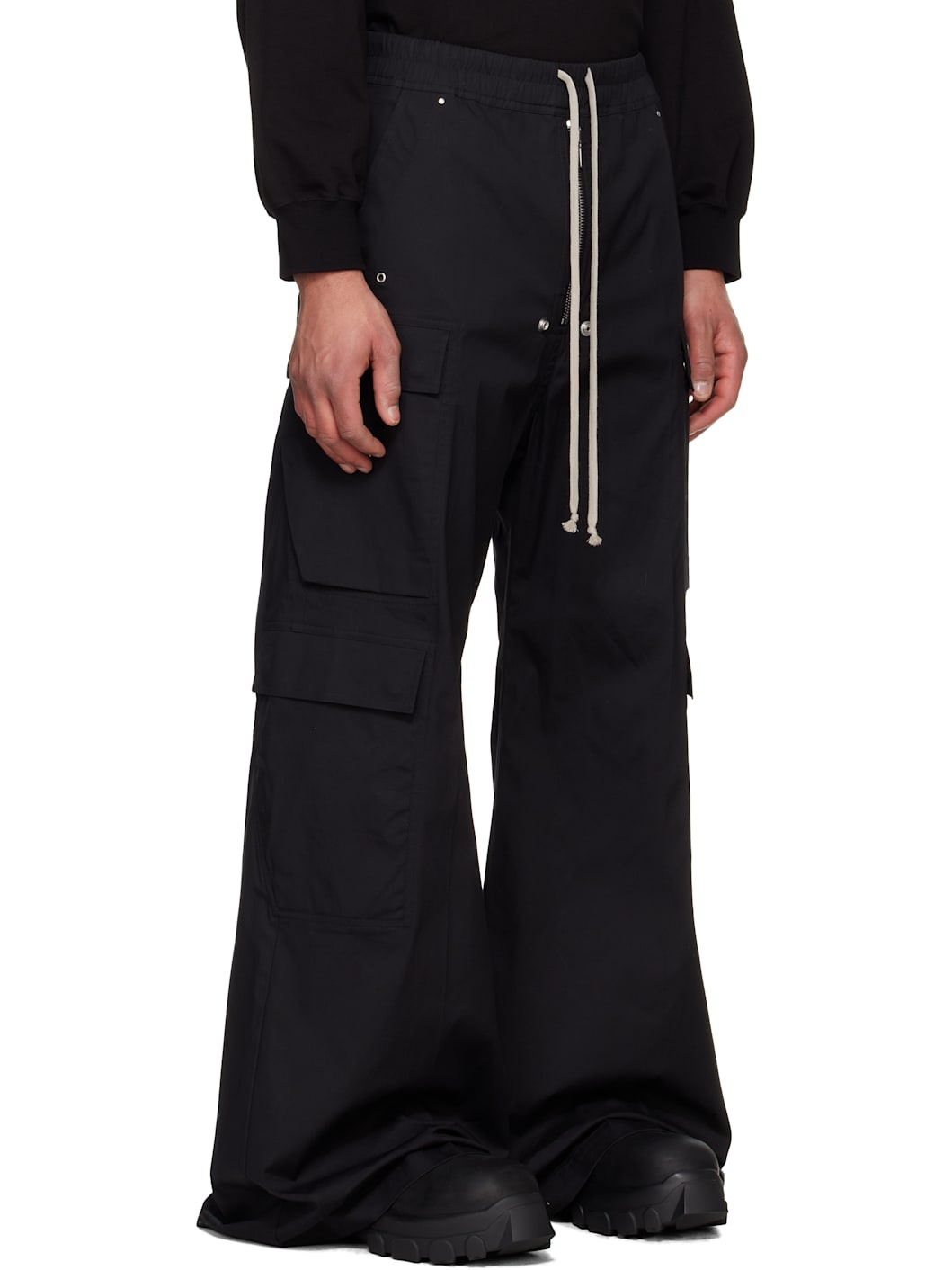Black Hollywood Cargobela Cargo Pants - 2