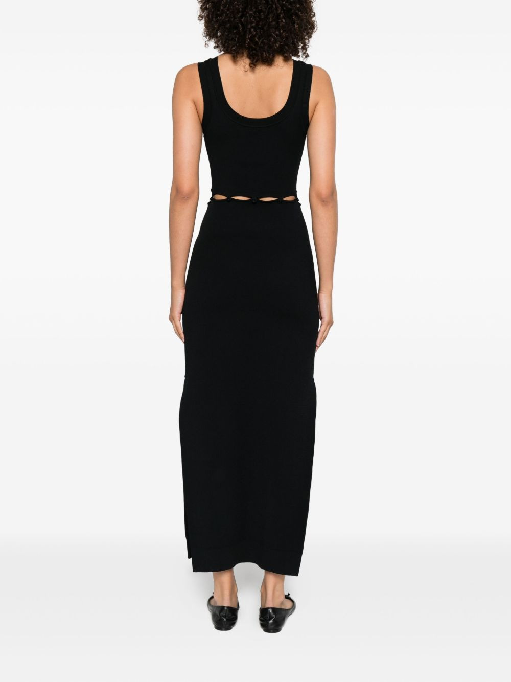cut-out maxi dress - 4