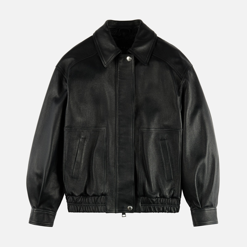 Bomber Jacket in nappa leather 1