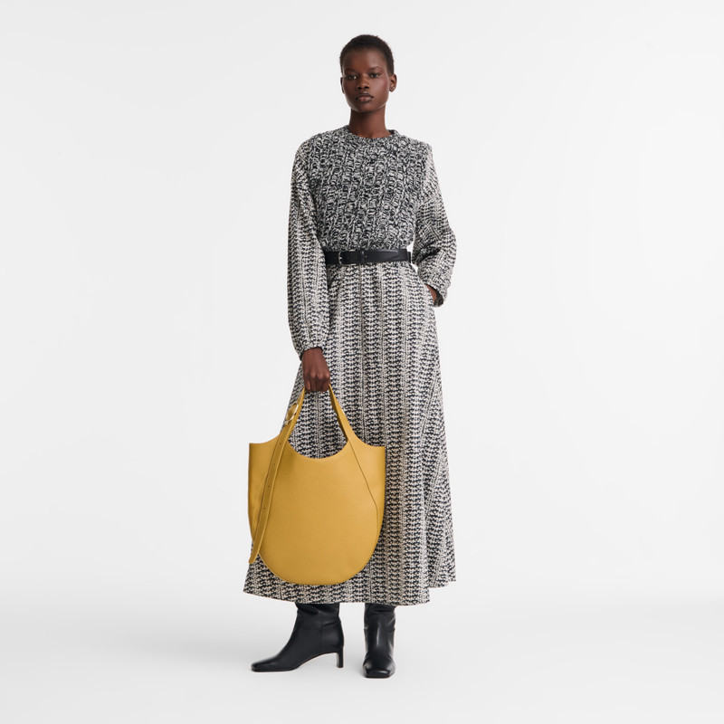Longchamp Le Foulonné XL Tote bag Nutmeg - Leather outlook