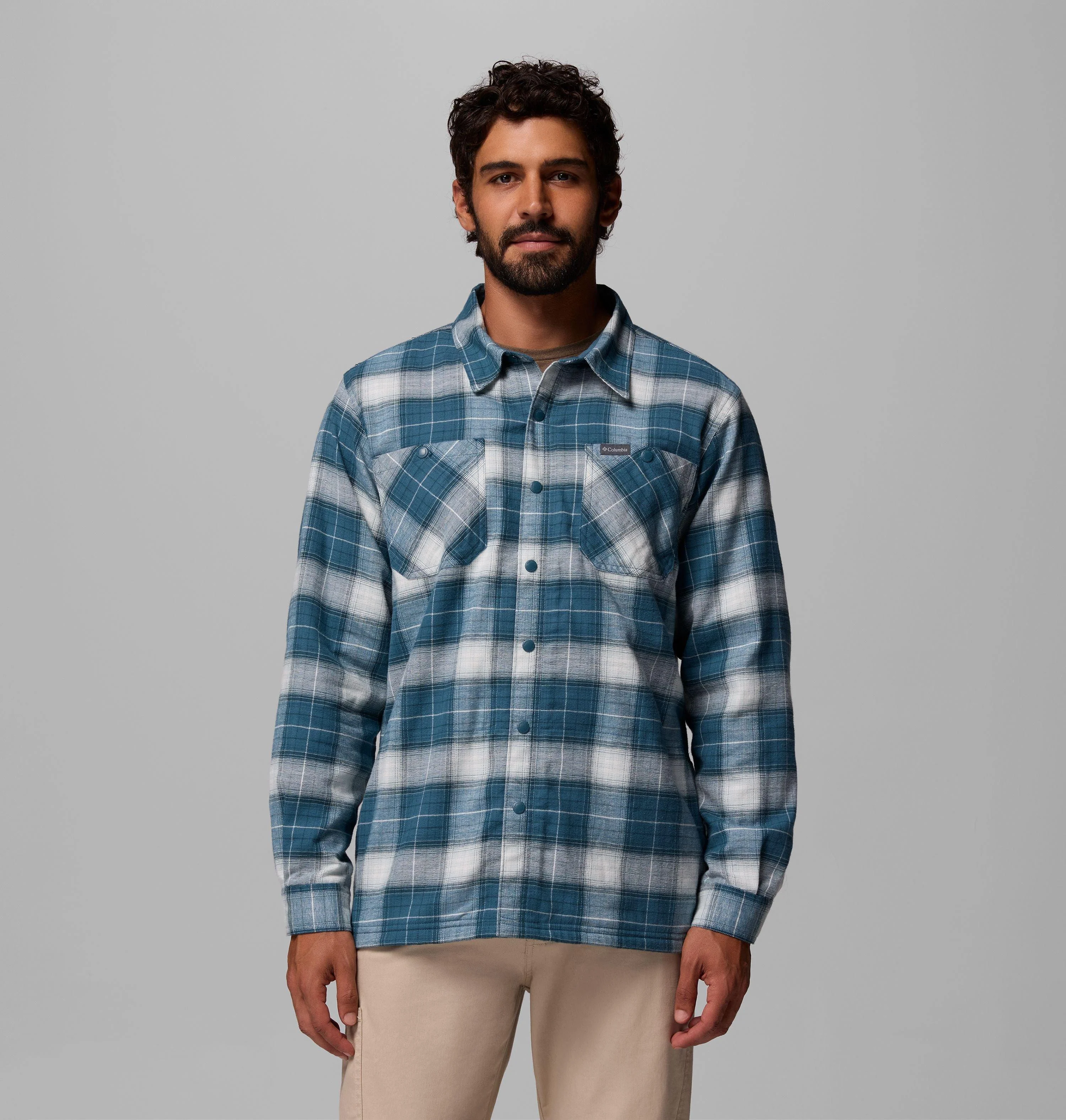 Men's Cornell Woods Fleece Lined Shirt Jacket - 1
