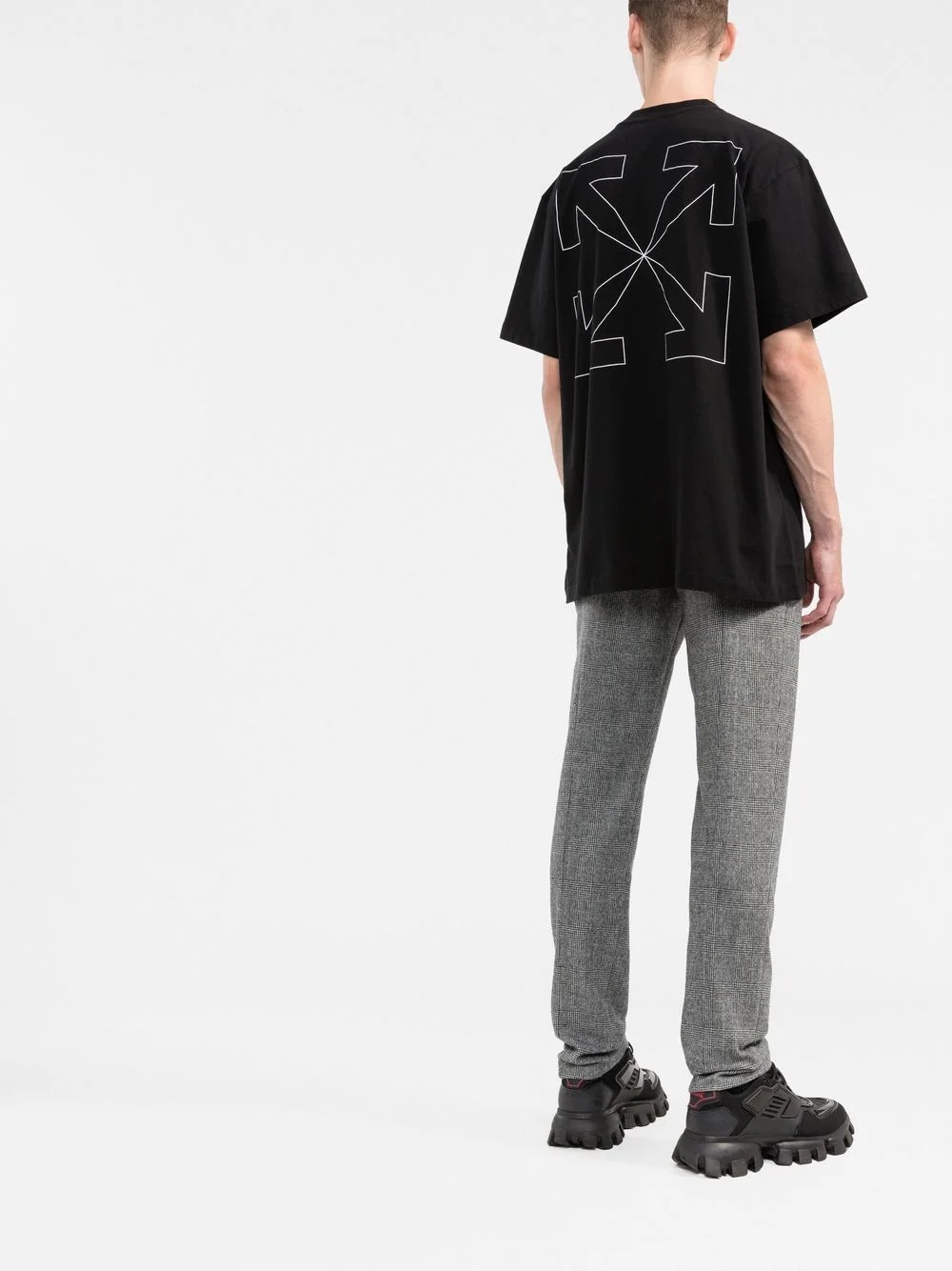 Arrows logo-print T-shirt - 4