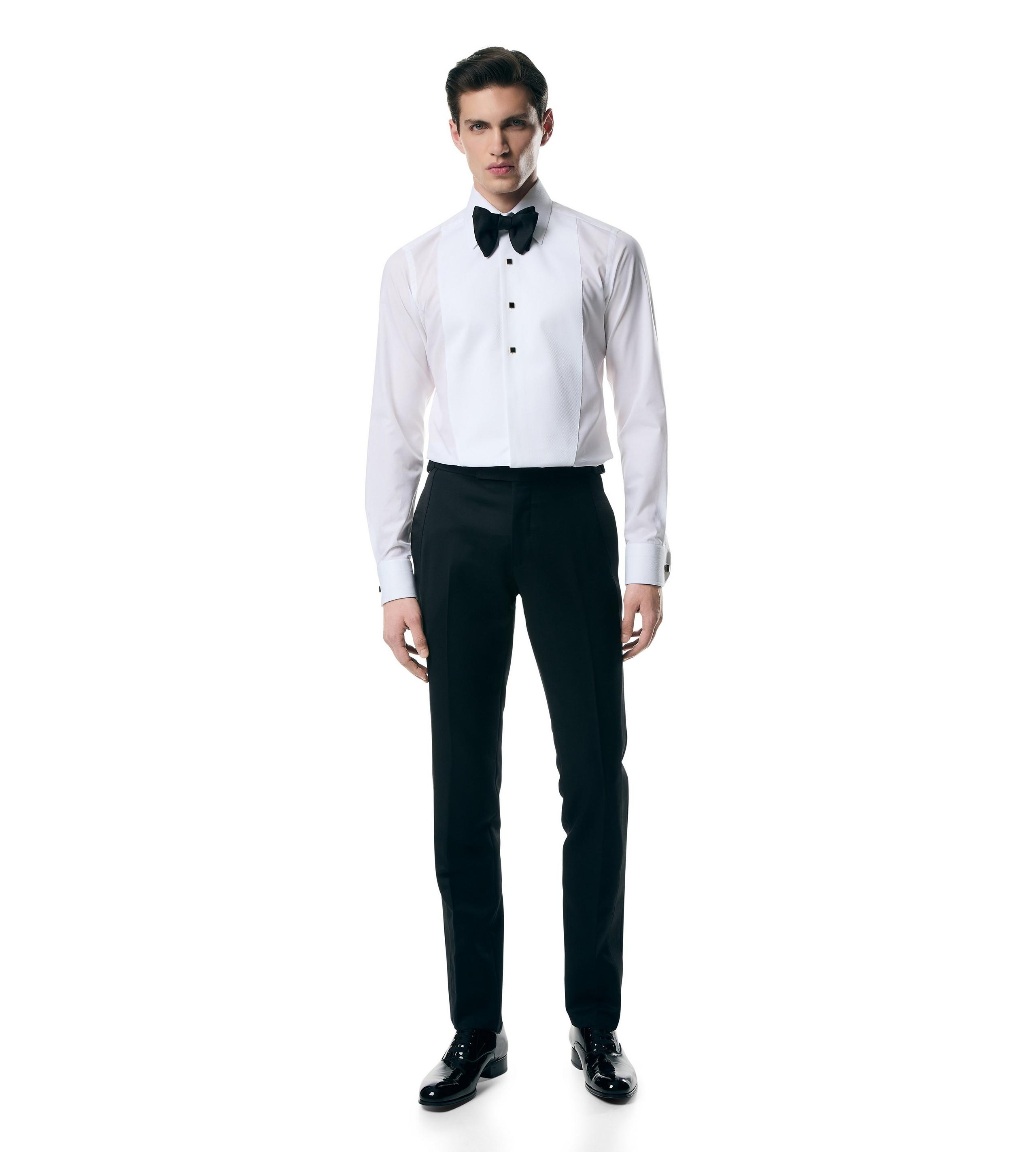 PATENT LEATHER EDGAR EVENING LACE UP - 7