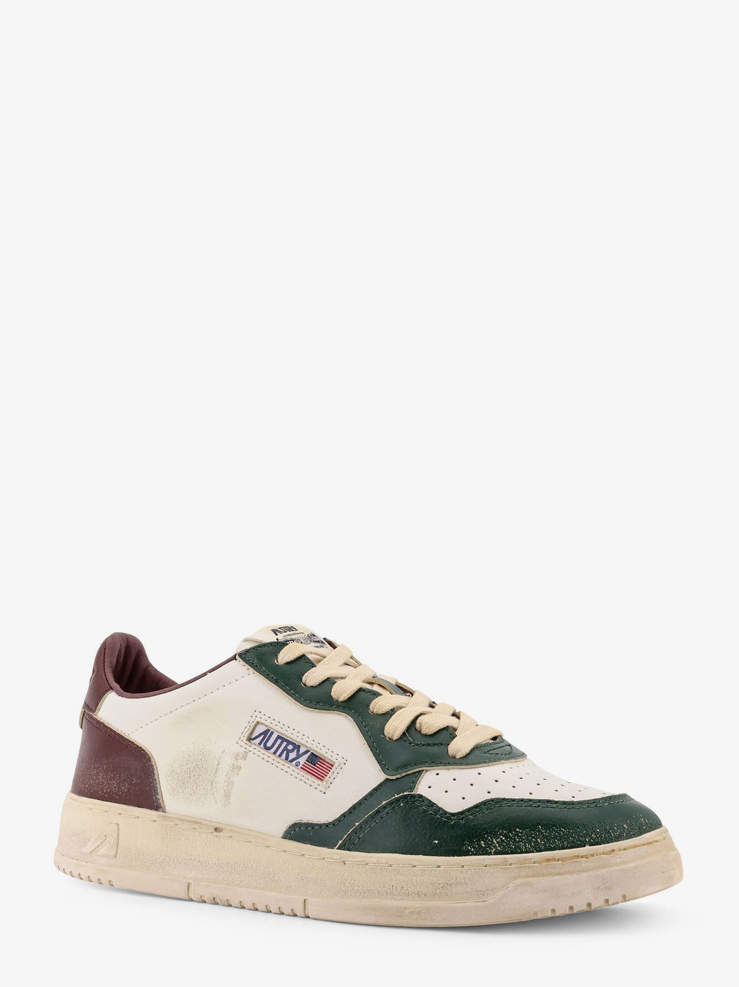 Autry Super Vintage Leather Low-Top Sneakers - 2