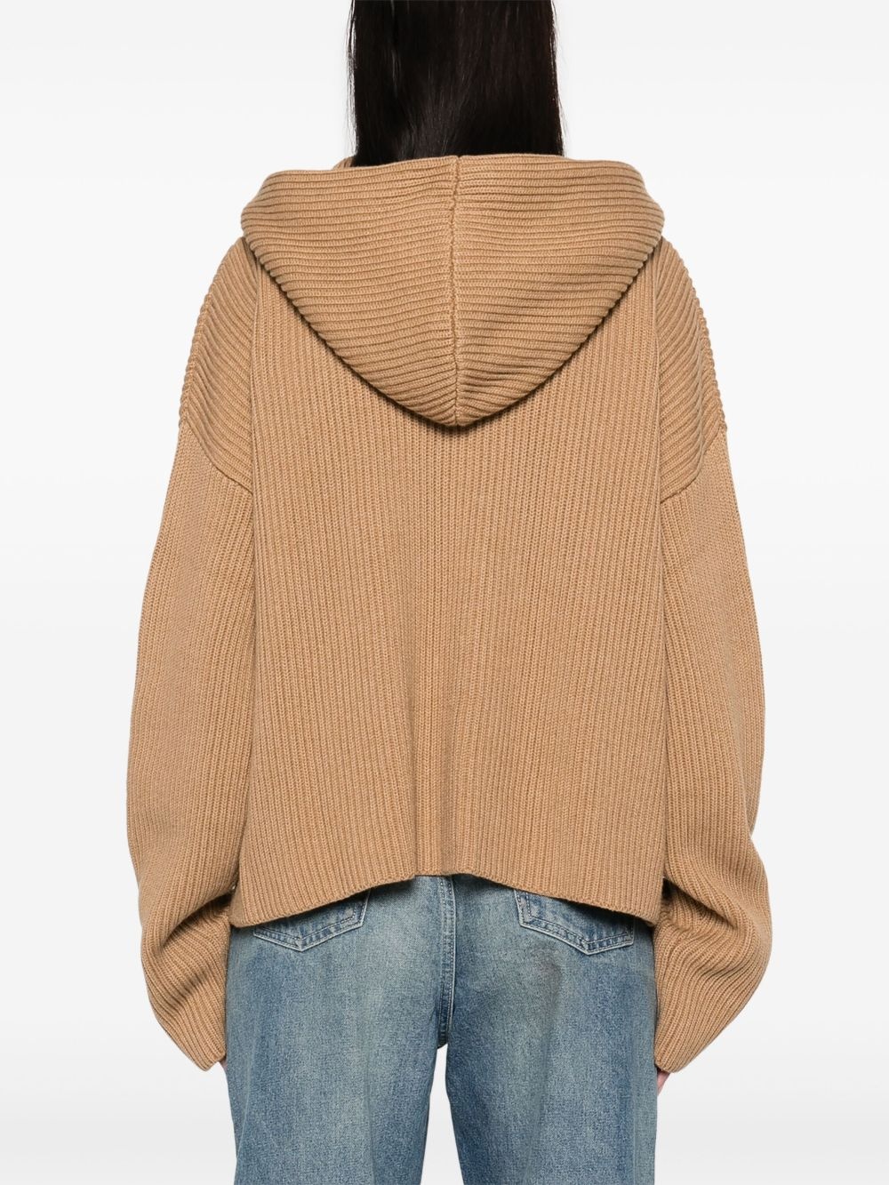 ribbed hoodie - 4