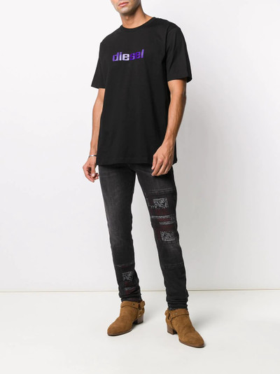 Diesel logo print T-shirt outlook