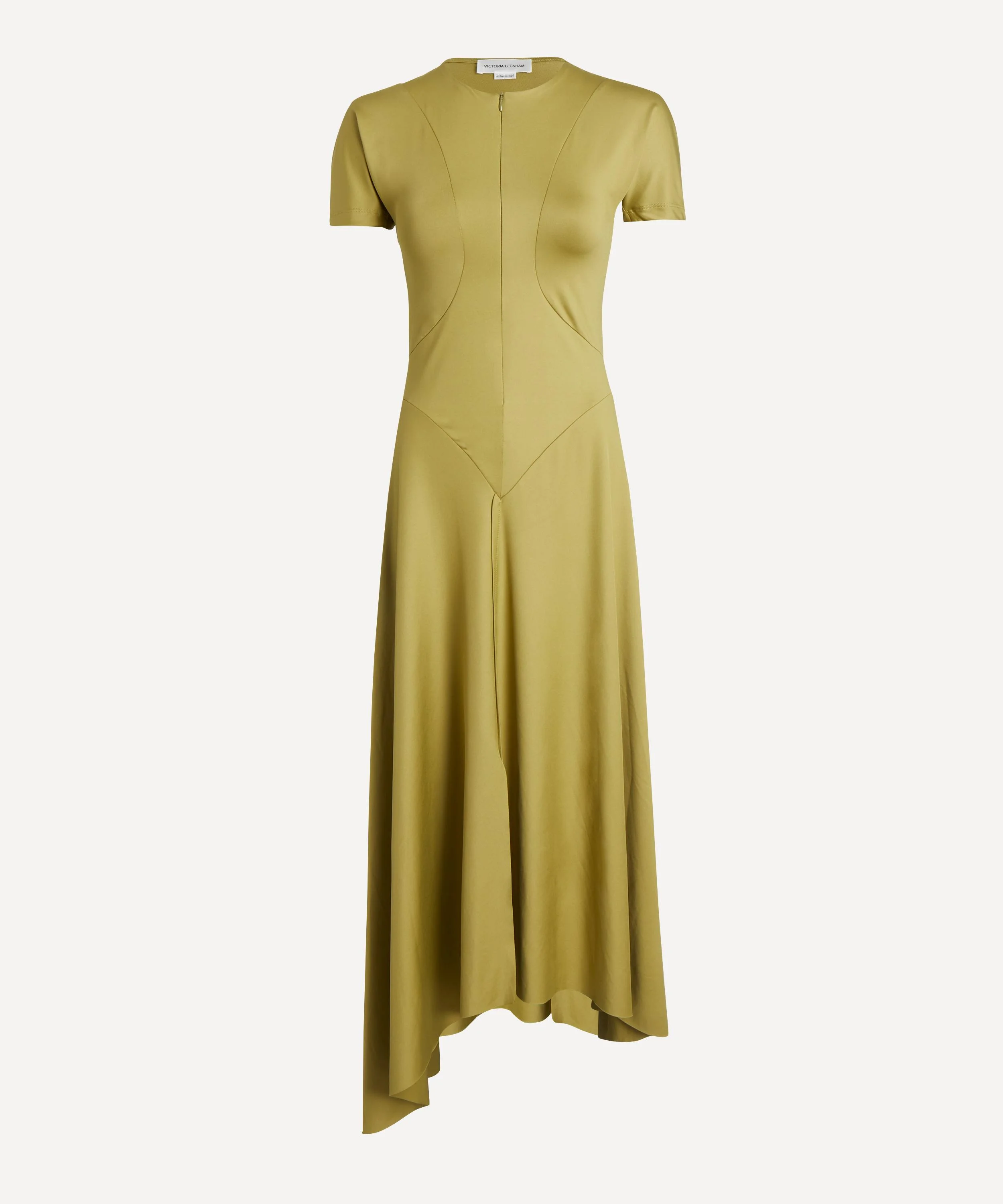 Green Finch Zipped Front Midi Dress - 1