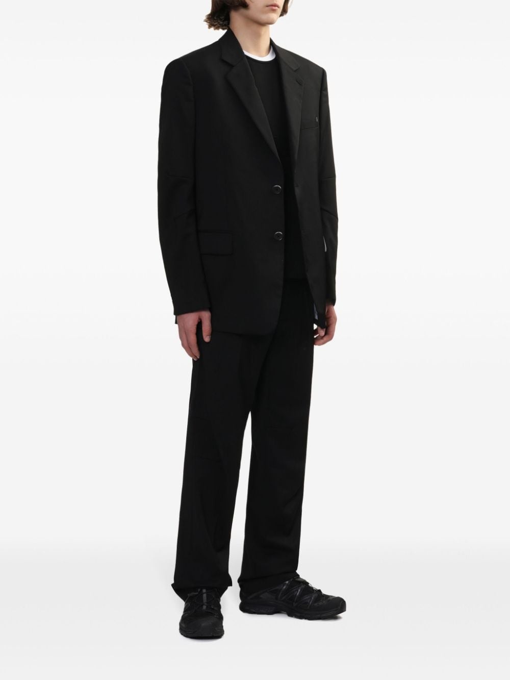 virgin wool blazer - 2
