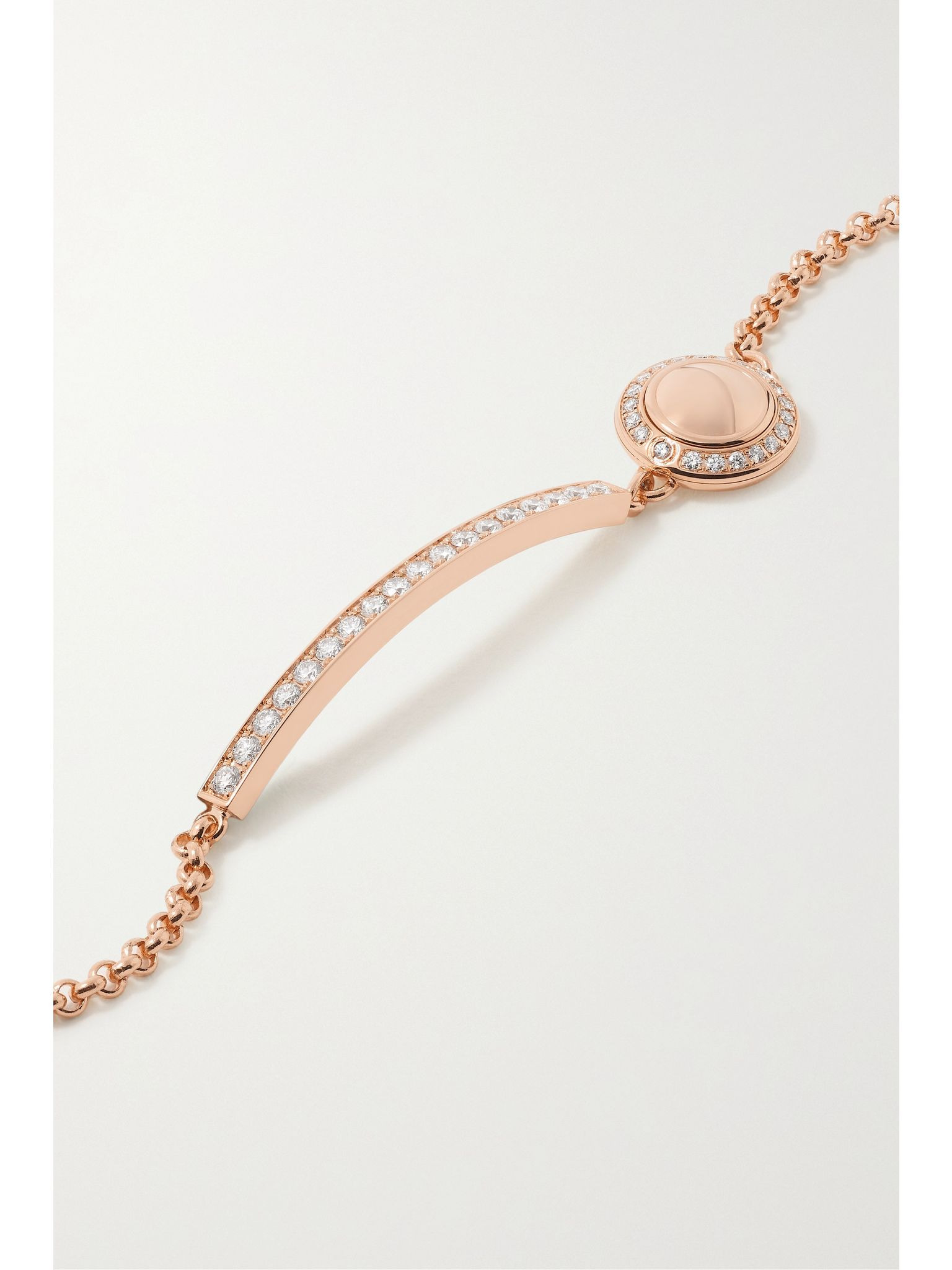 Possession 18-karat rose gold diamond bracelet Gold - 4