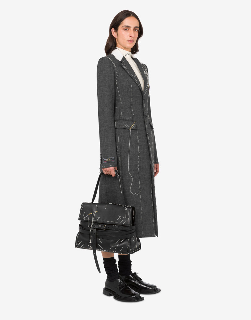 MOSCHINO TIE ME MEDIUM HAND BAG 4