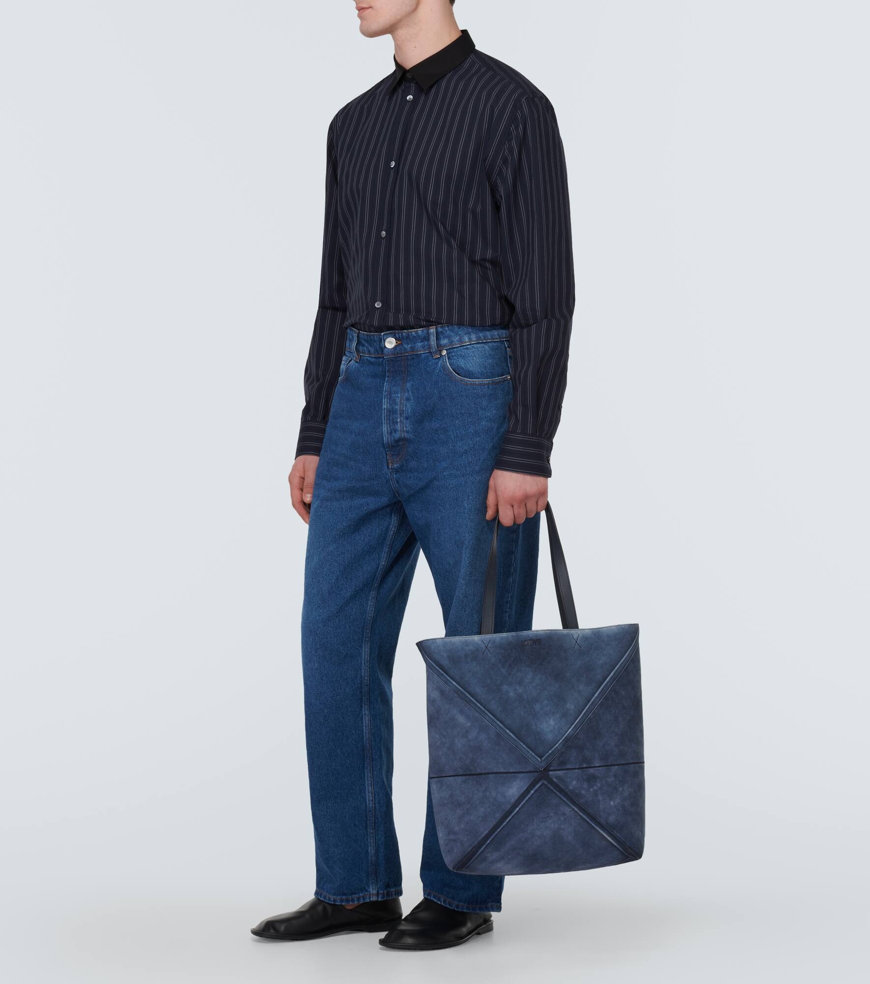 Striped cotton poplin shirt - 2
