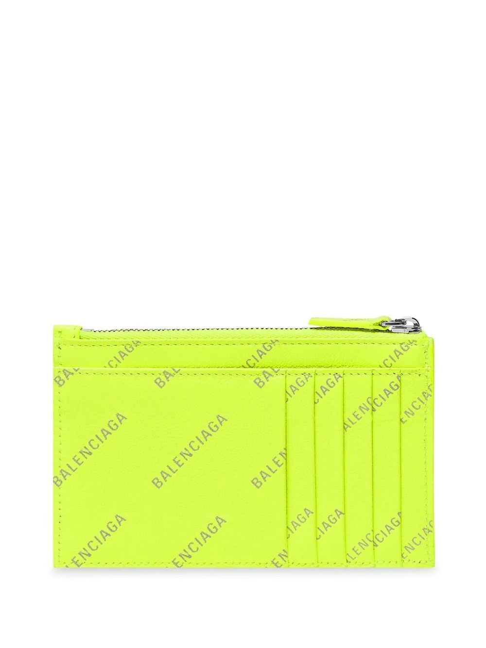 logo-print zip carholder - 2