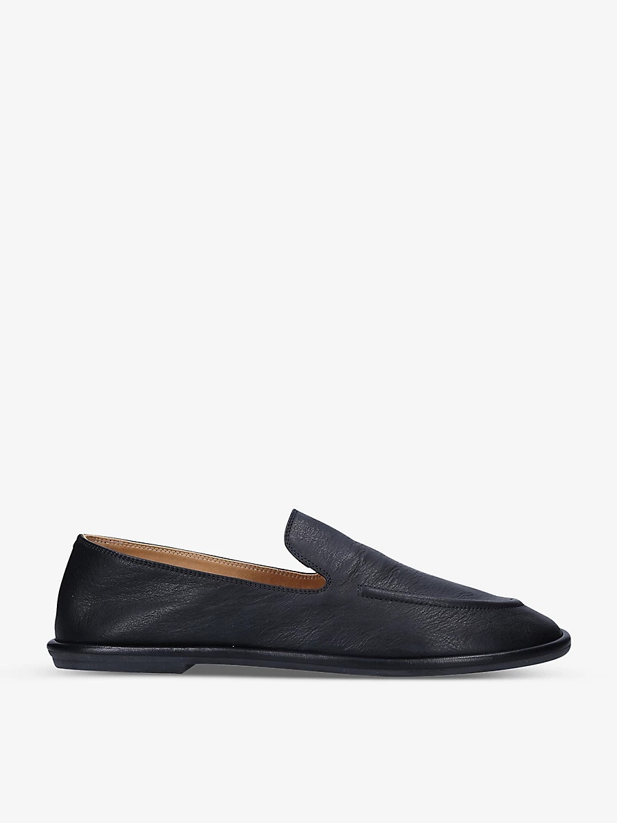 Canal slip-on leather loafers - 1