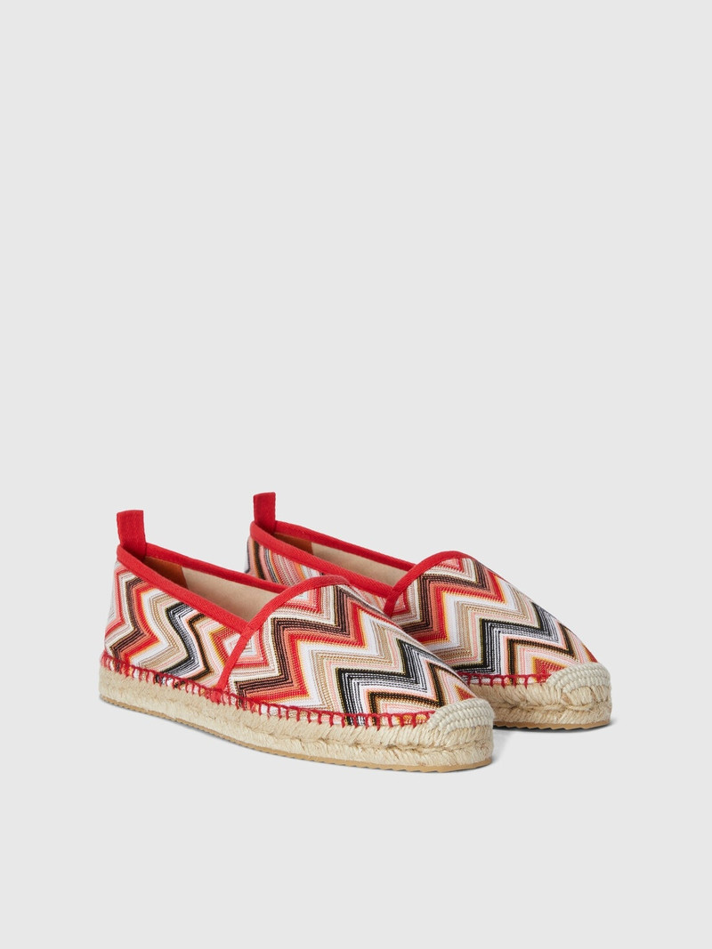 Missoni Slip-on espadrilles with zigzag pattern outlook