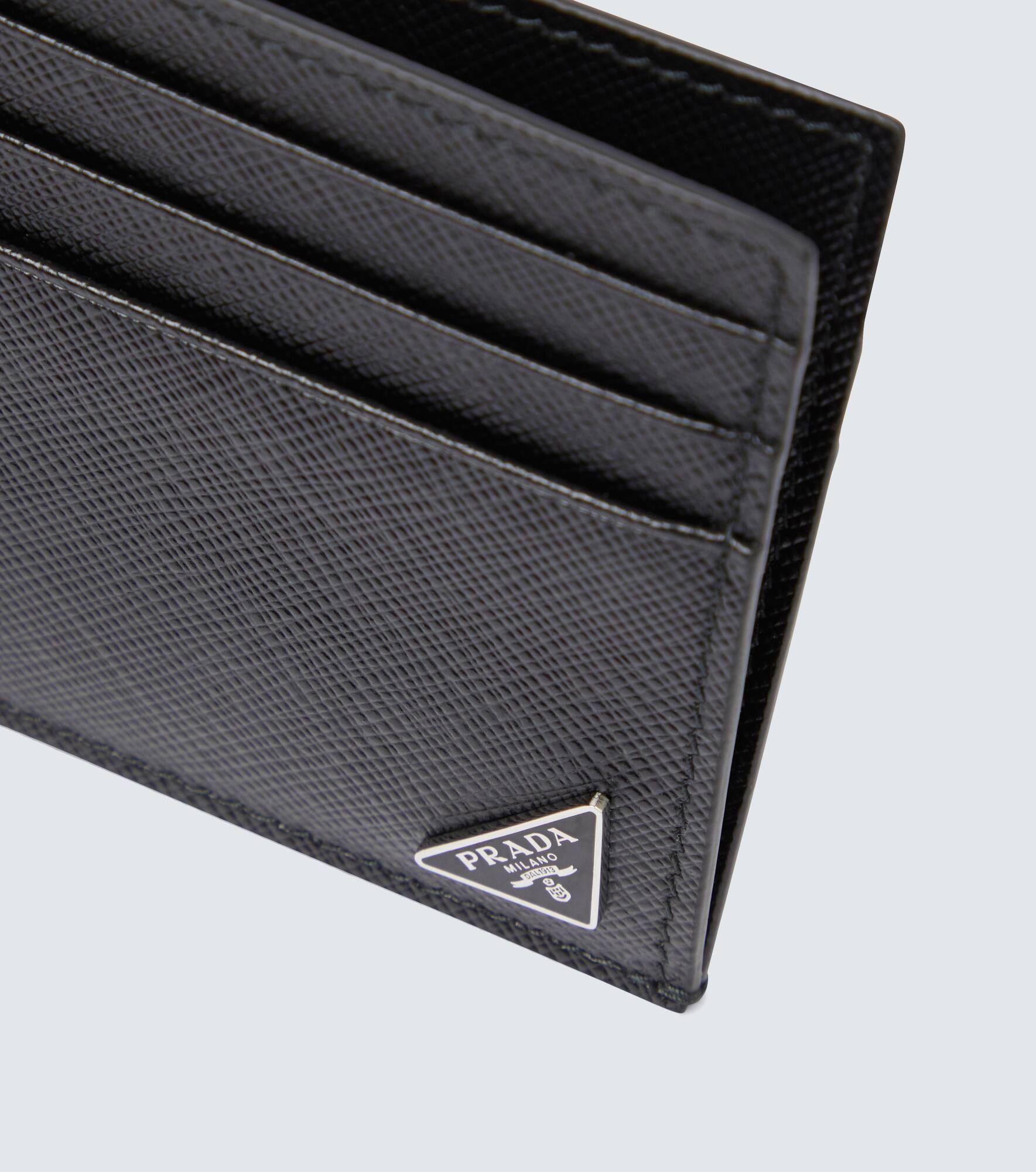 Saffiano leather card holder - 3
