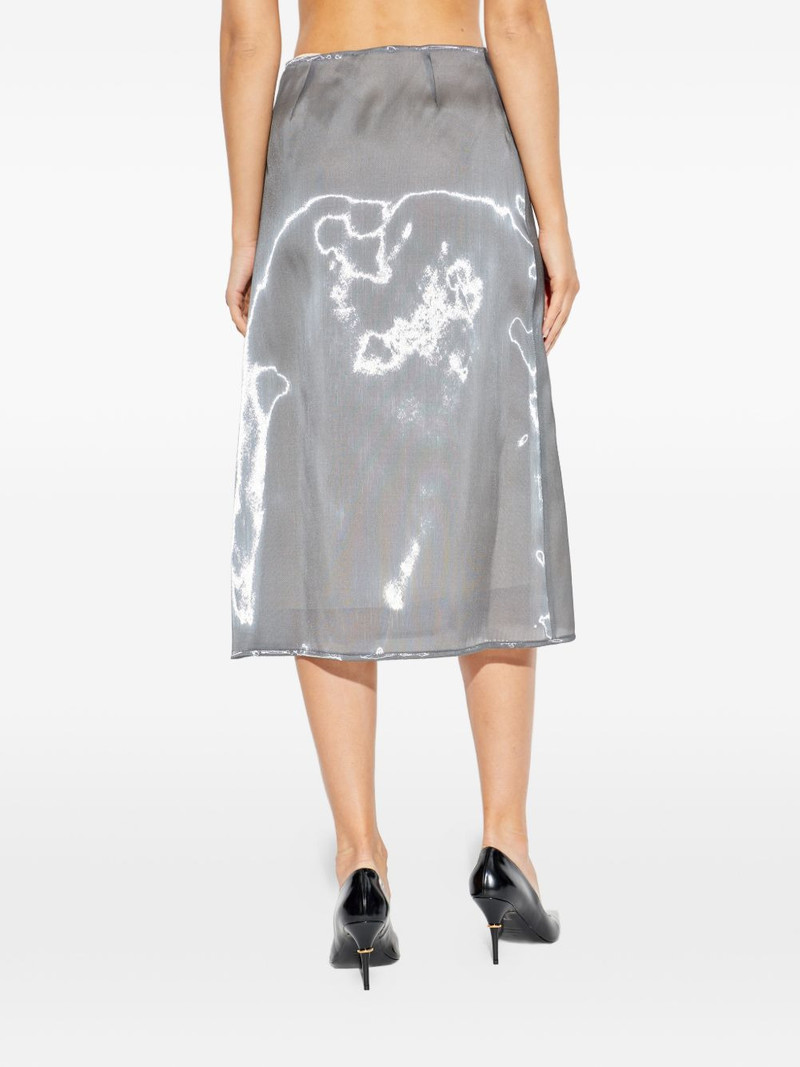 metallic-effect skirt 4
