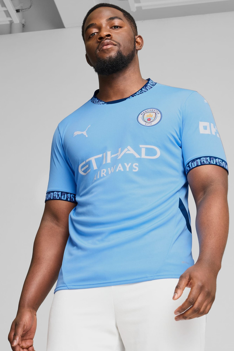 PUMA Manchester City 24/25 Men's Replica Home Soccer Jersey outlook
