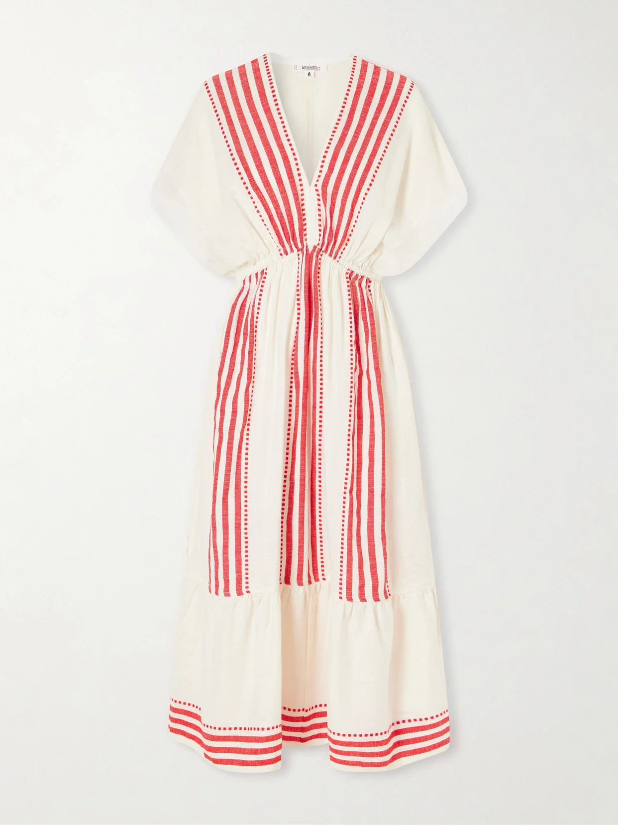 Leila Cotton-gauze Midi Dress - 1