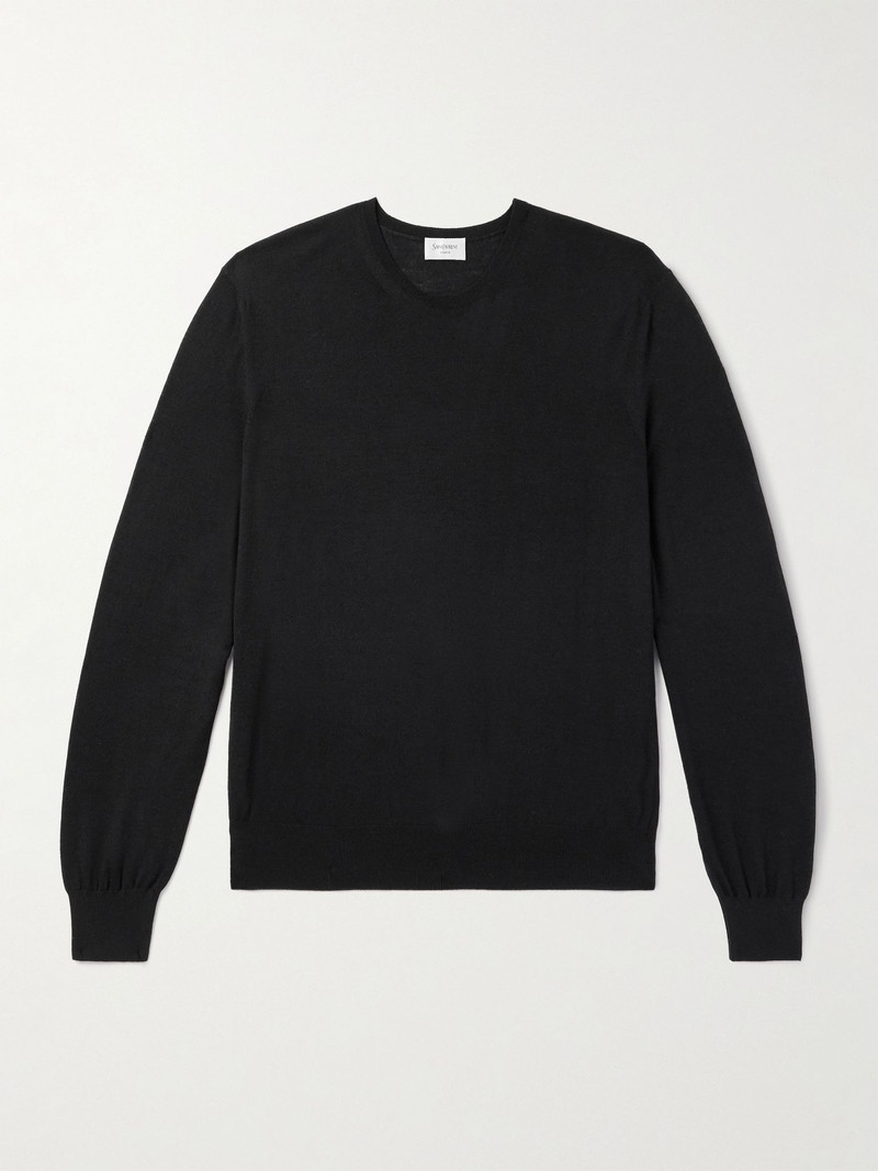 Wool Sweater Black 1