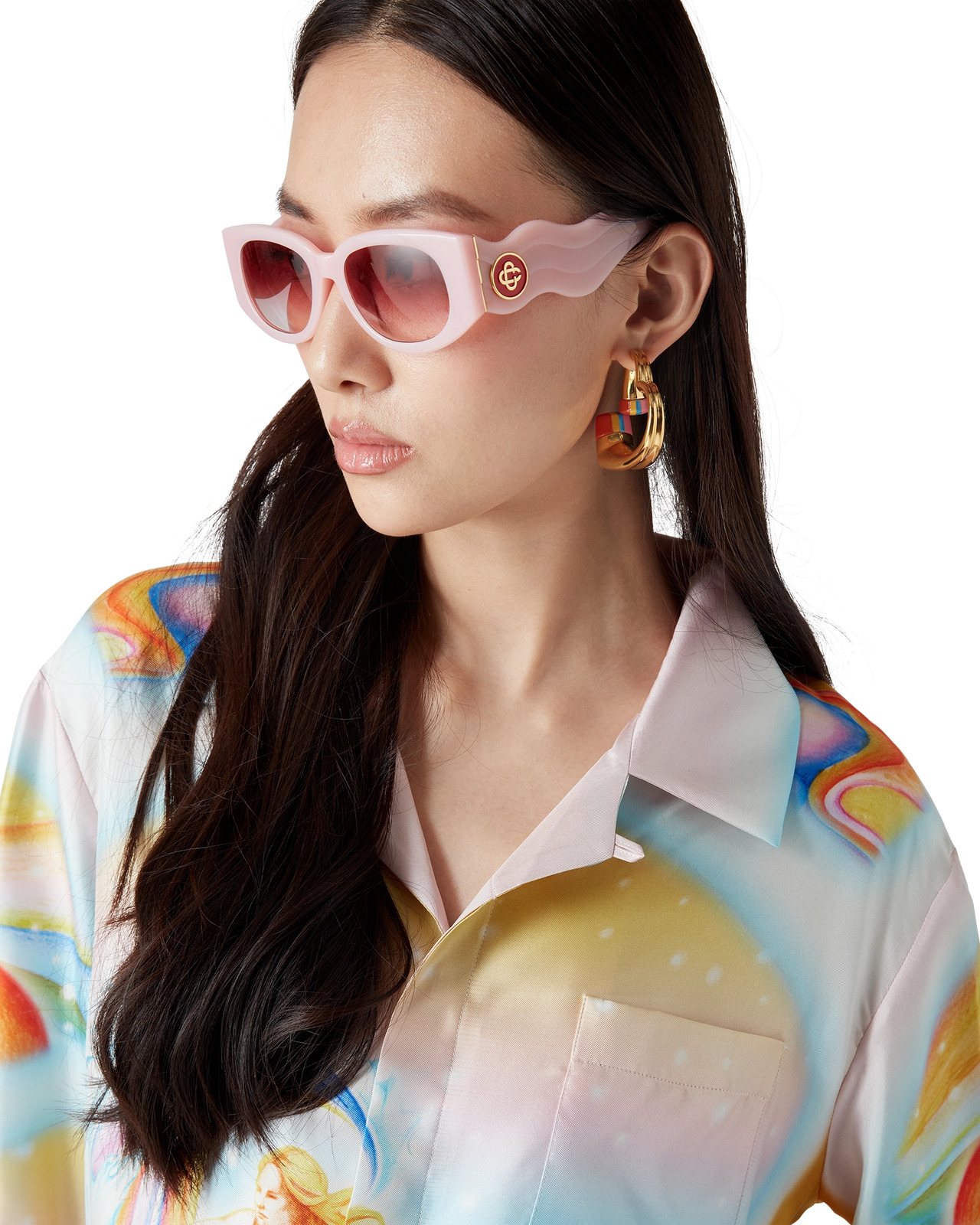 Psychedelic Nirvana Silk Shirt | Casablanca Paris - 4