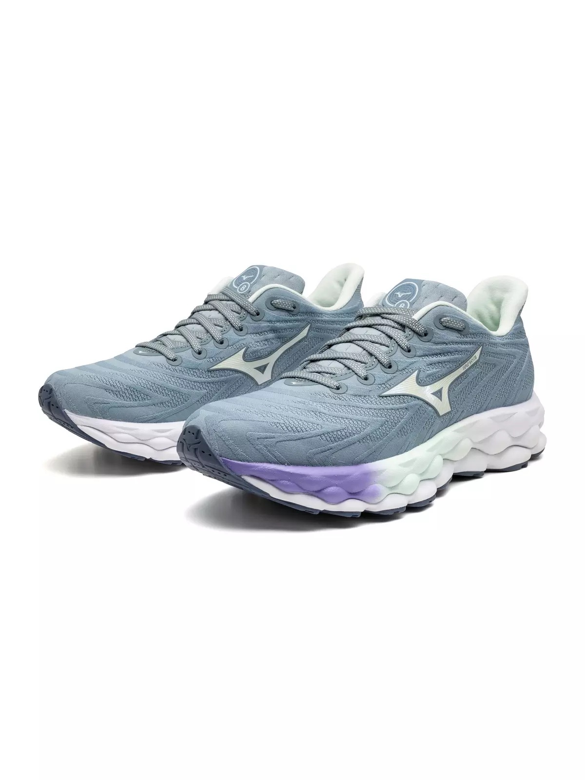 Wave Sky 8 "Citadel/Hint of Mint" Women's Running Shoe - 5