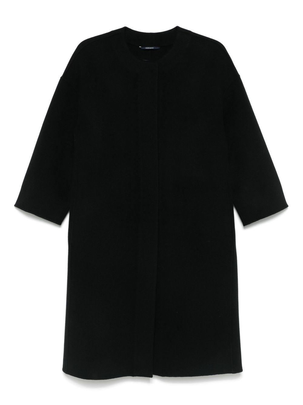 virgin wool coat - 1