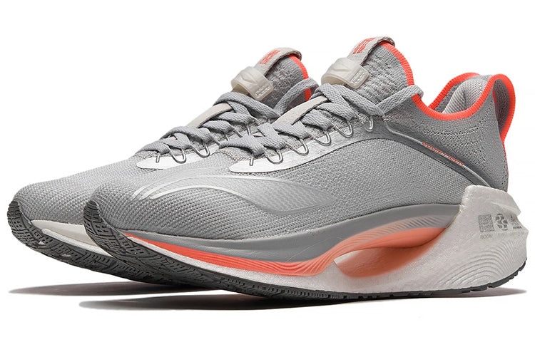 (WMNS) Li-Ning Jue Ying Essential 'Grey Orange' ARRS004-13 - 3
