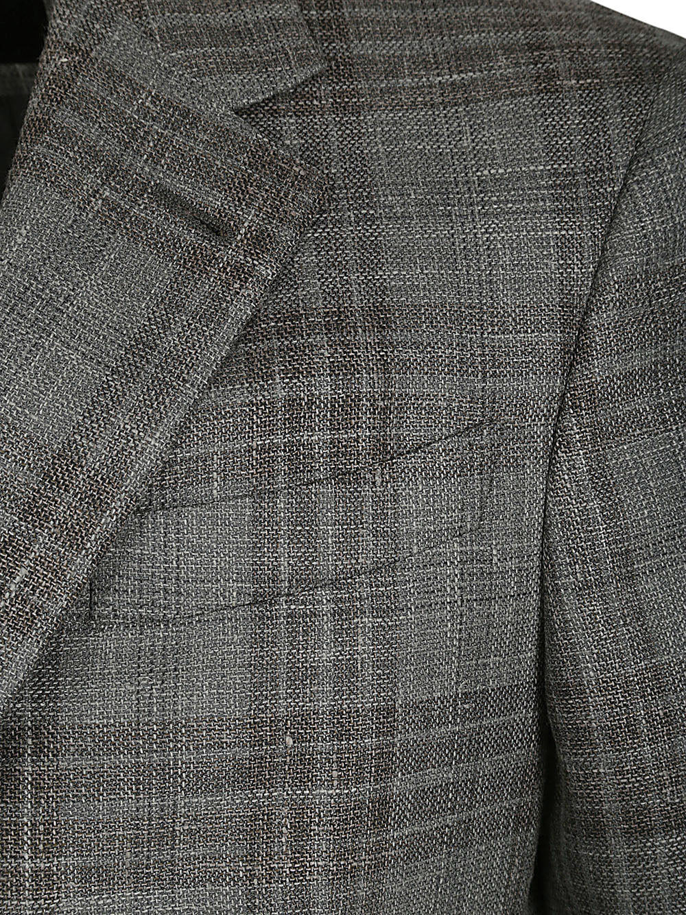Zegna Men Wool And Silk Blend Jacket - 3