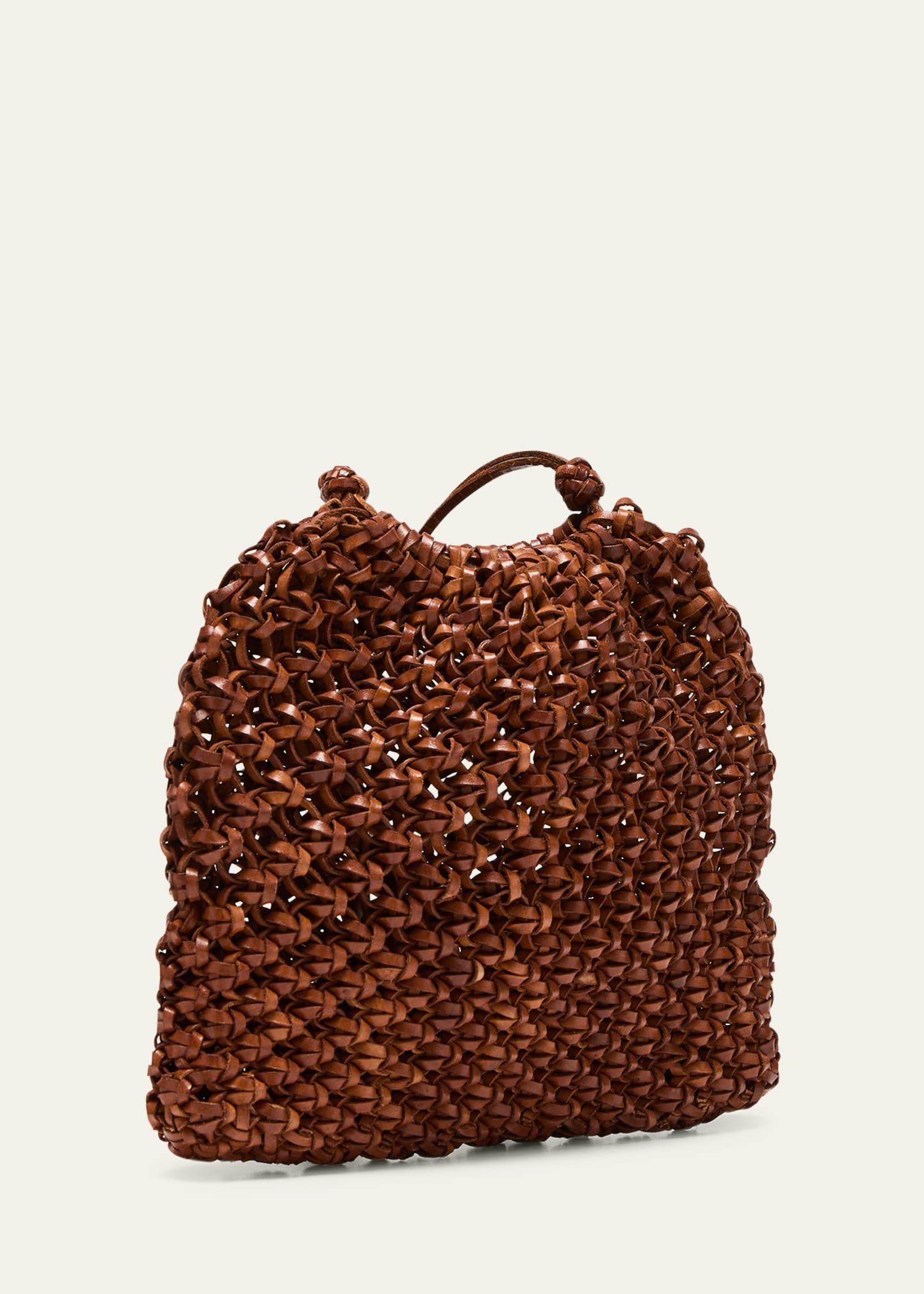 Tulia Knotted Leather Crossbody Bag - 3