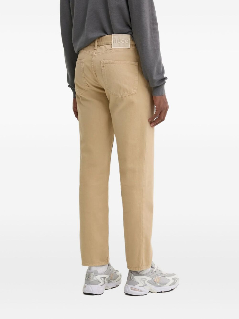 HUGO label-patch jeans outlook