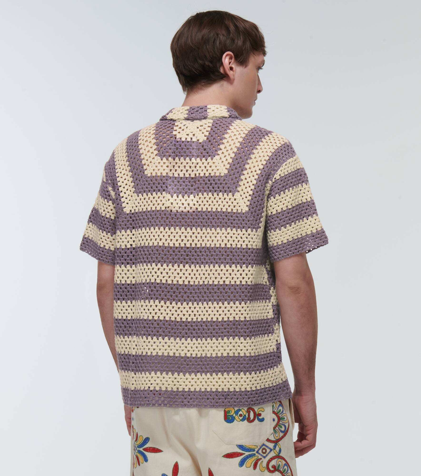 Flagship crochet cotton shirt - 4