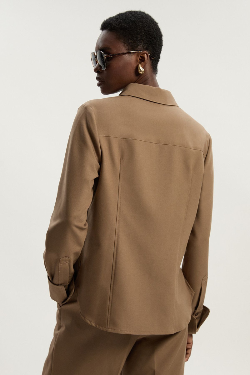 Viscose Blend Tailored Shirt 6