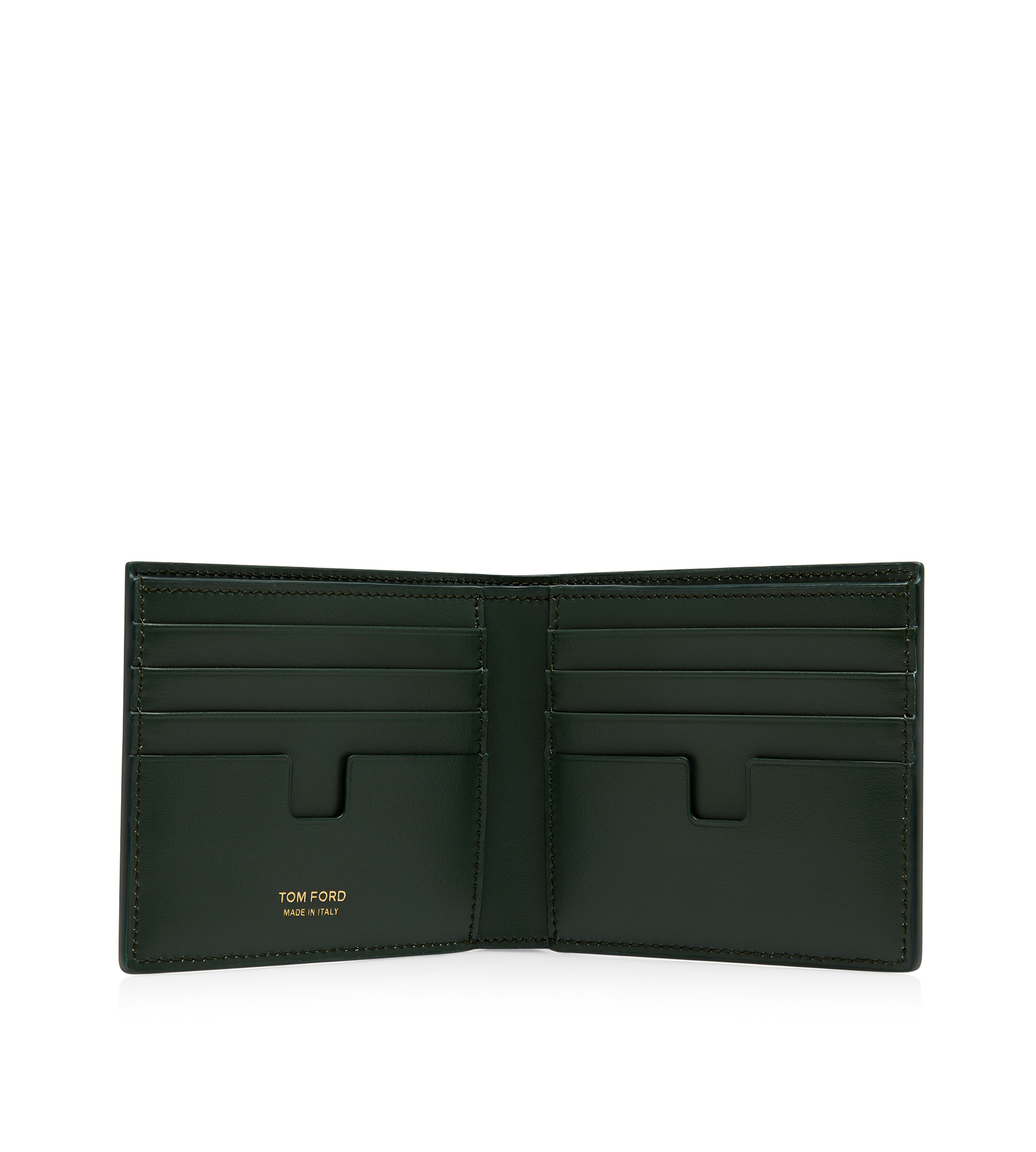 PRINTED CROC BIFOLD WALLET - 2