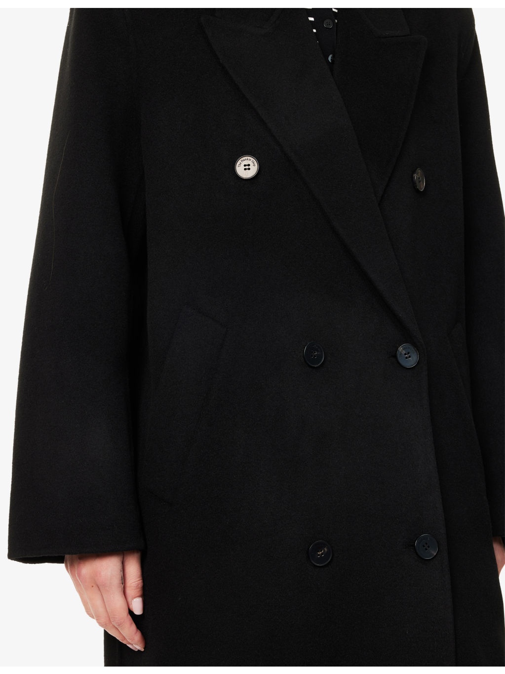 Gaia Double-Breasted Wool-Blend Coat - 5