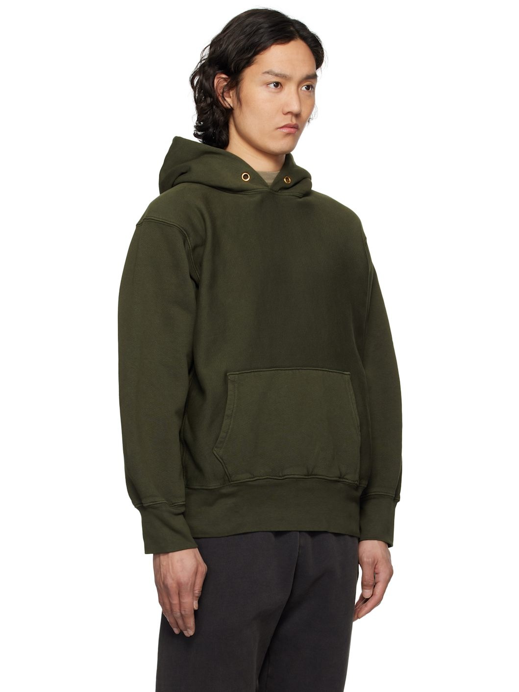Khaki Heavyweight Hoodie - 2