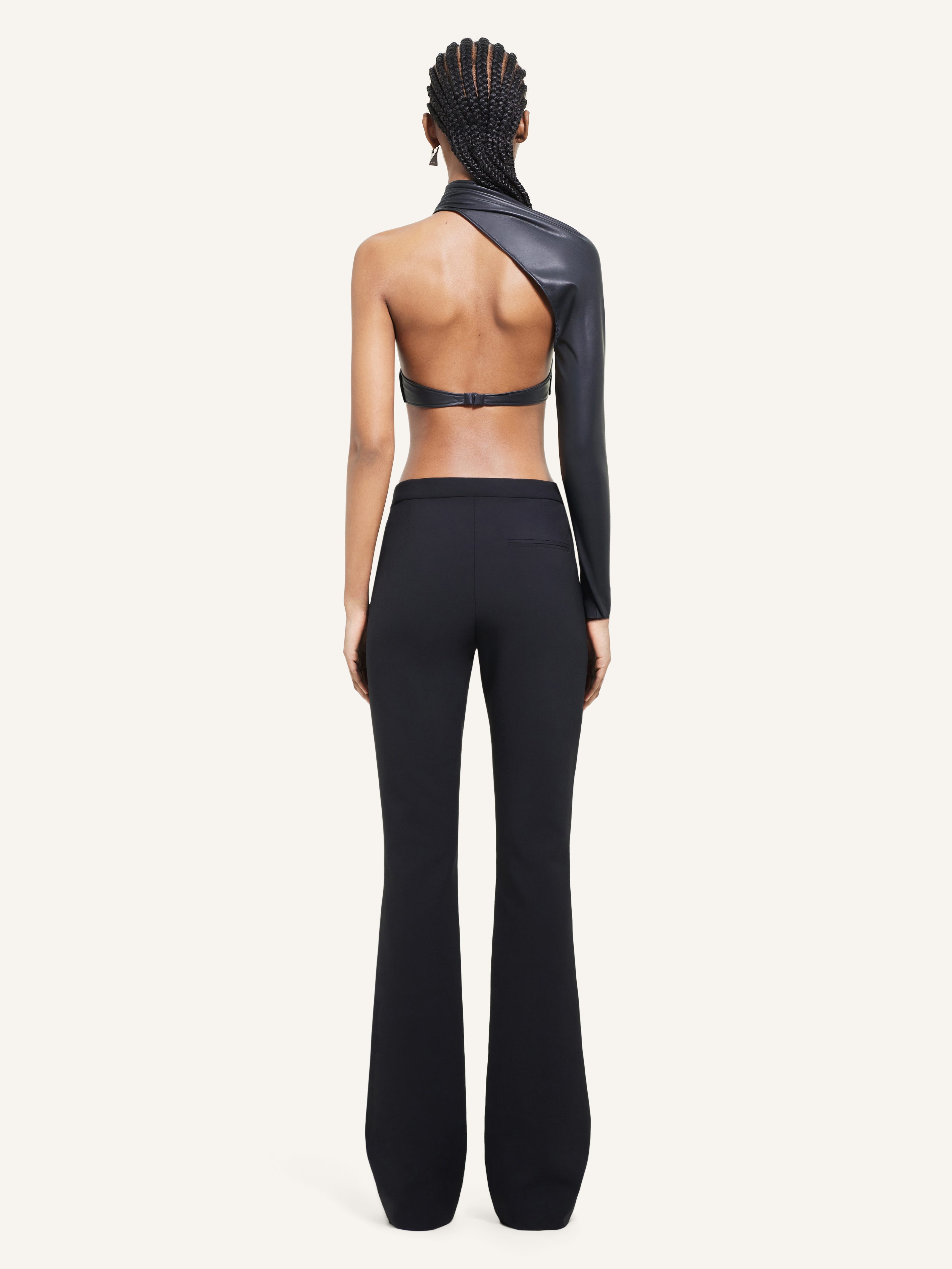 OBLIQUE TAILORED PANTS - 4