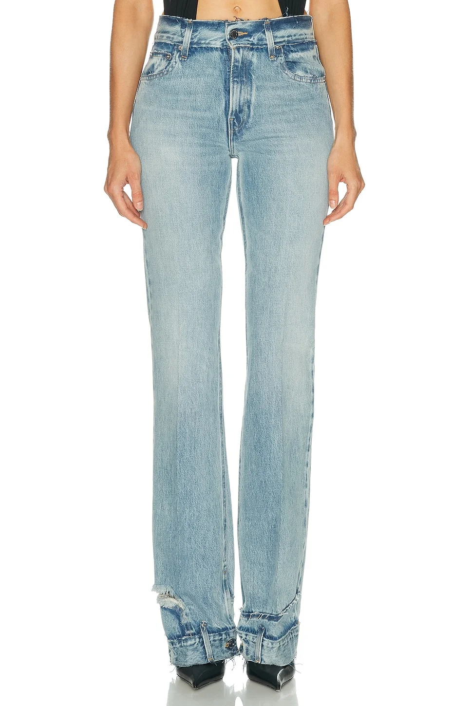 Flora Cut Flare Leg - 1