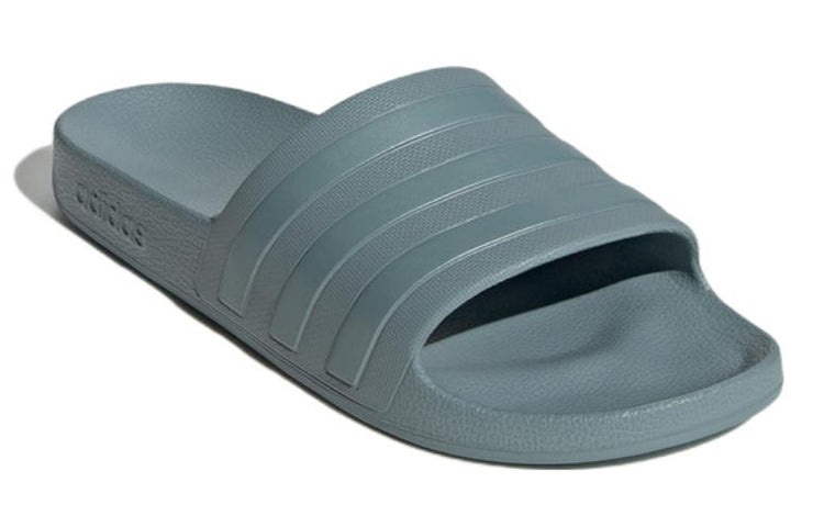 adidas Adilette Aqua Non-Slip Wear-resistant Shoe Unisex Gray GZ1153 - 4