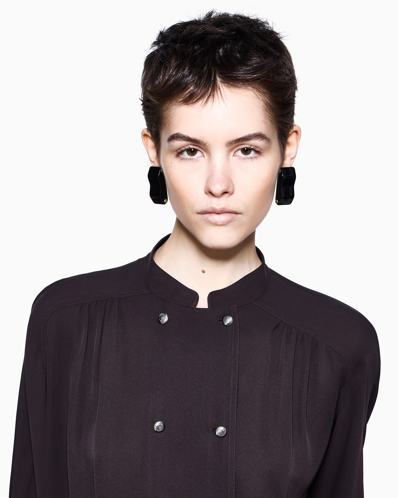 TRIPLE SILK GEORGETTE SHIRT - 5
