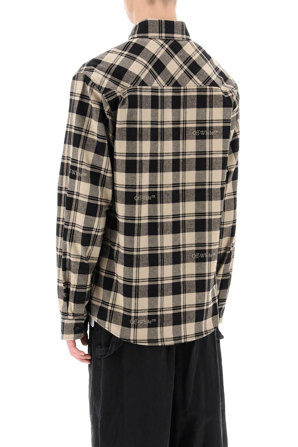 Check flannel shirt - 4