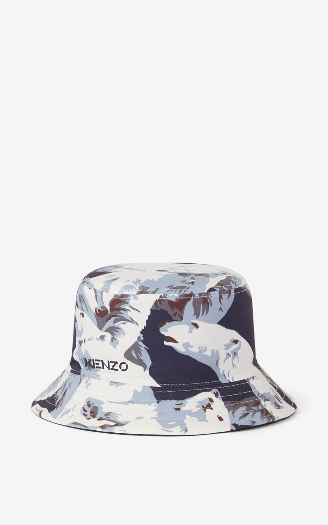 'Polar Bear' 'The Winter Capsule'  reversible bucket hat - 3