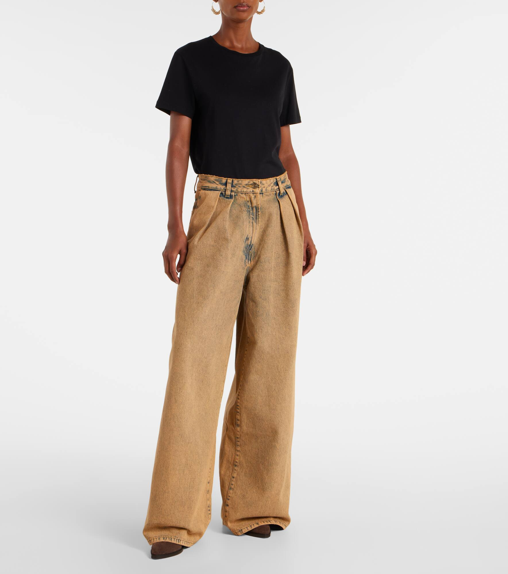 Desert Rose wide-leg jeans - 7