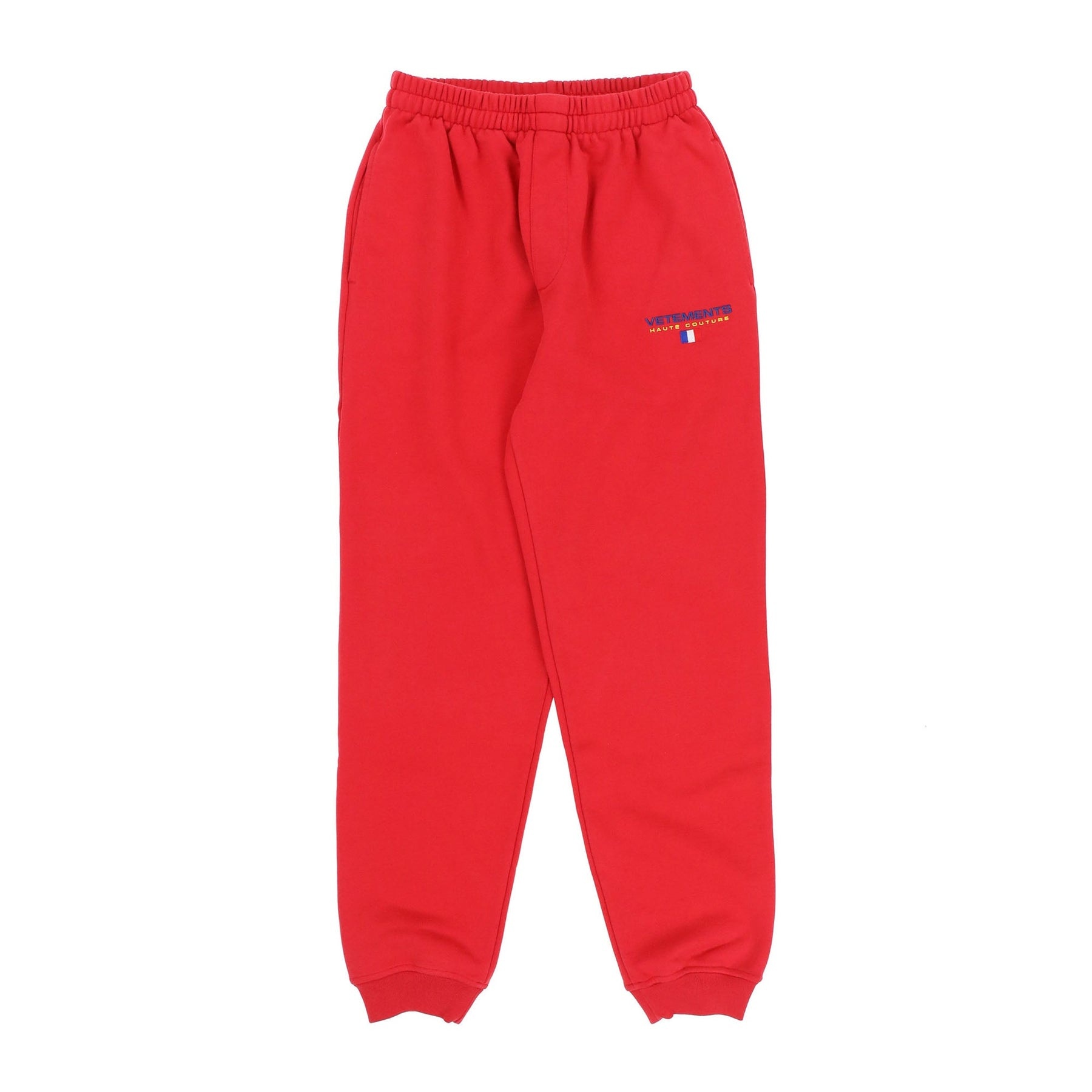 HAUTE COUTURE LOGO SWEATPANTS / RED - 1