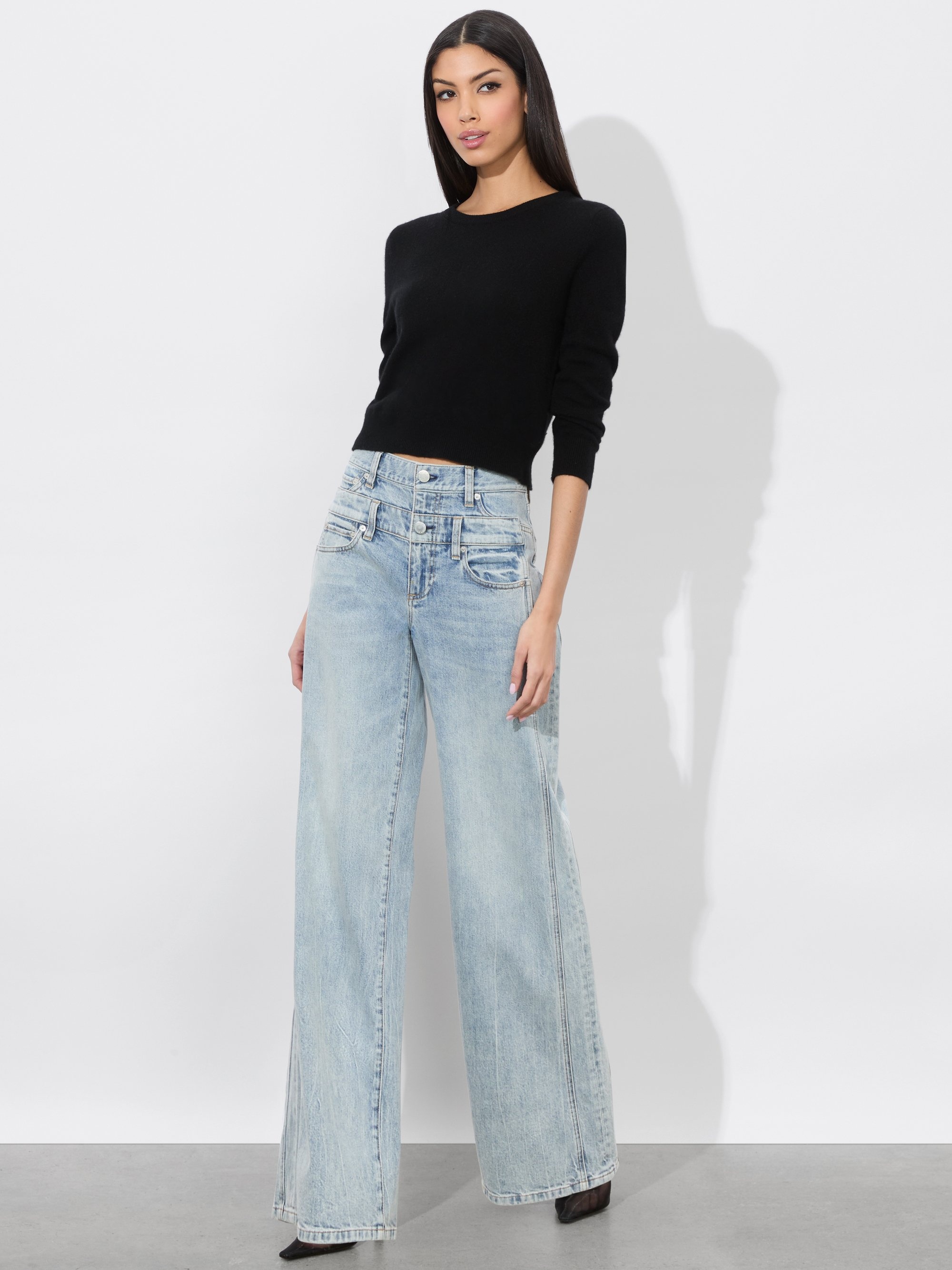DOUBLE WAIST COOL JEAN - 6