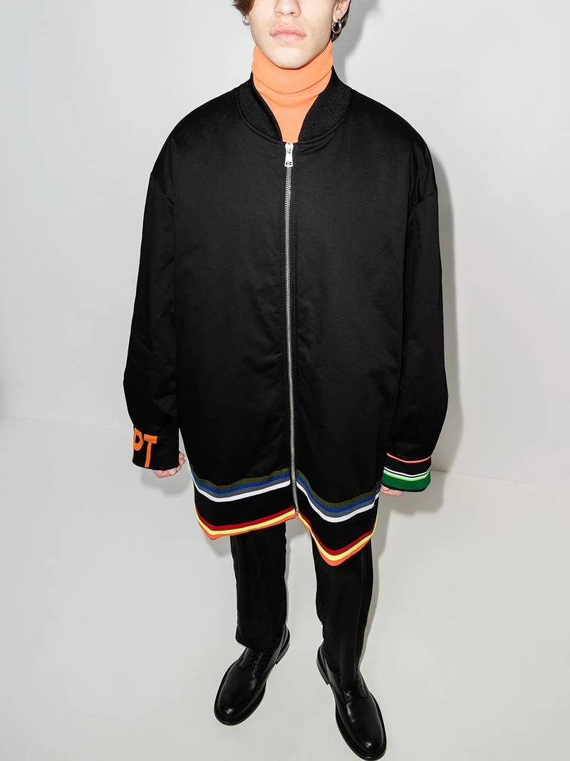 Raf Simons padded bomber jacket outlook