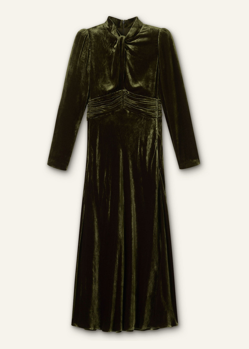 Twist Neck Maxi Dress 6