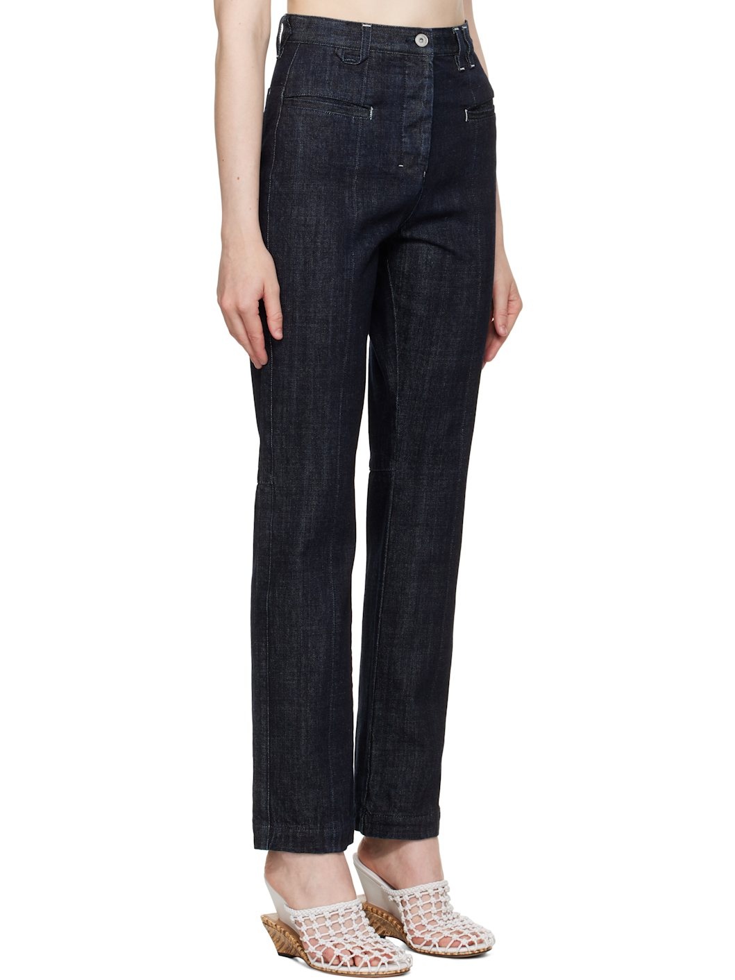 Navy La Croisière 'Le De-Nimes Norma' Jeans - 2