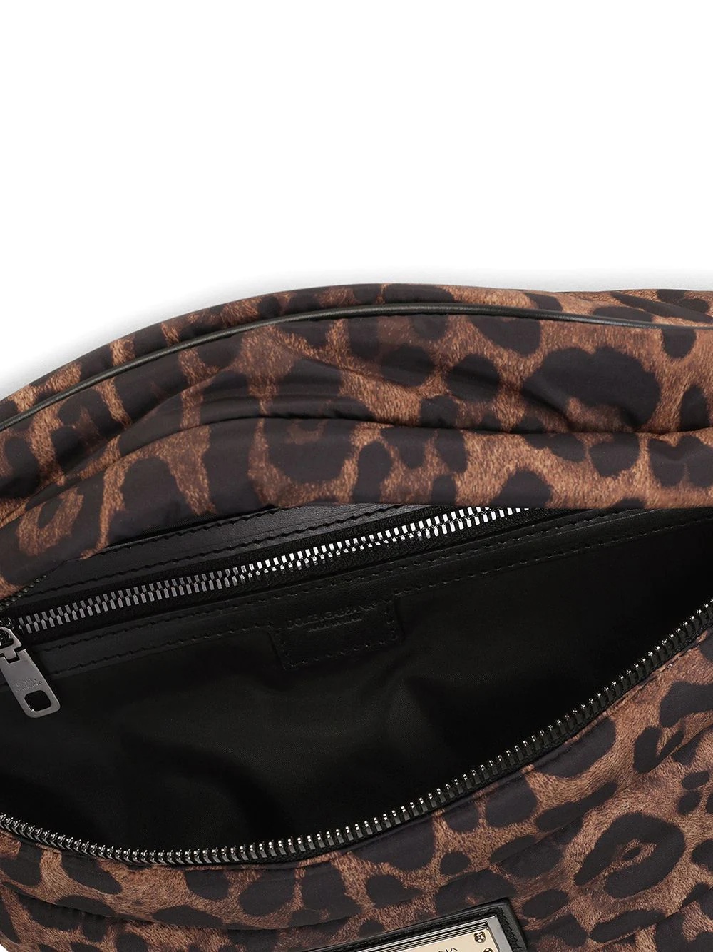 leopard-print belt bag - 4